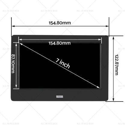 7" LED Digital Day Clock Calendar for Wall - Dementia Date Week Month Year