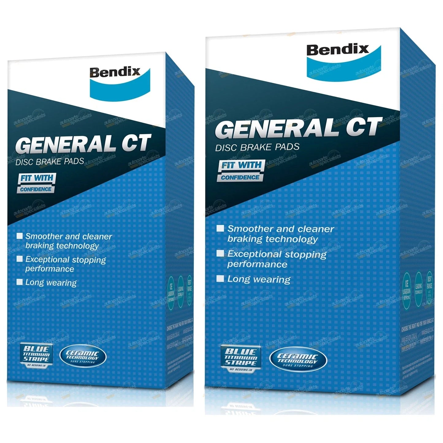 GCT Front Disc Brake Pads Set for Mazda 6 (2002-2005)