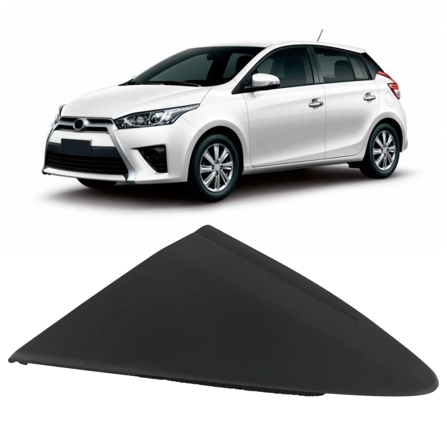 Left Mirror Pillar Trim Molding for Toyota Yaris (2015–2017)