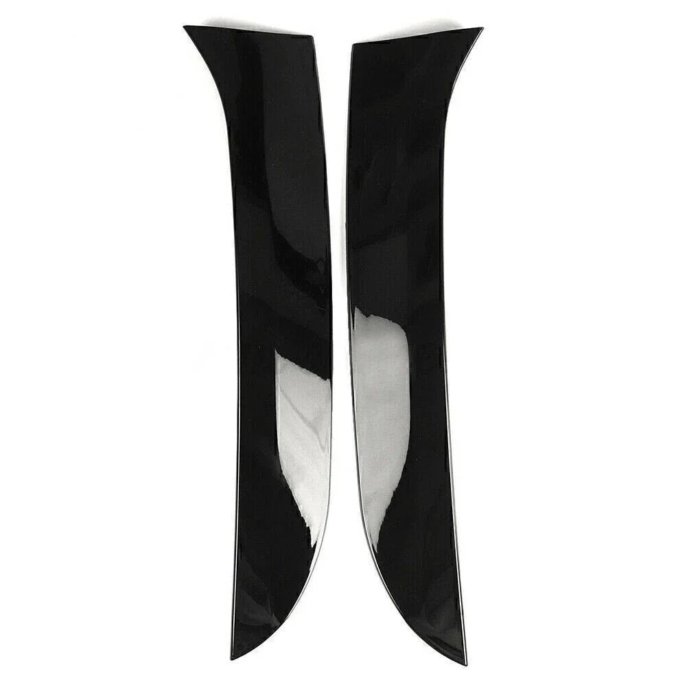 Rear Window Side Canard Spoiler Splitter Trim for Golf 6 MK6 Variant