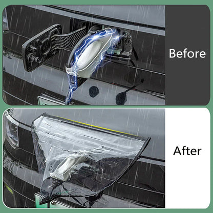 Electric Vehicle Charger Port Waterproof Cover for New Energy Cars