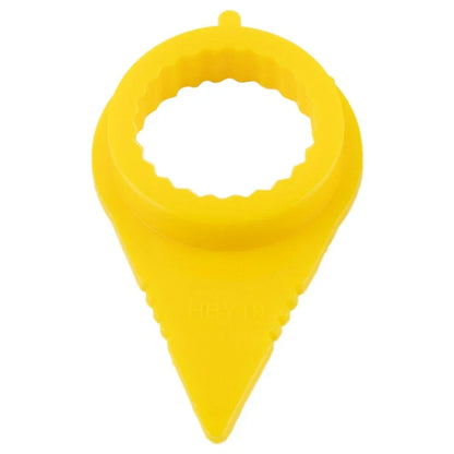Wheel Nut Indicator 19mm 25PC for Car PU Yellow