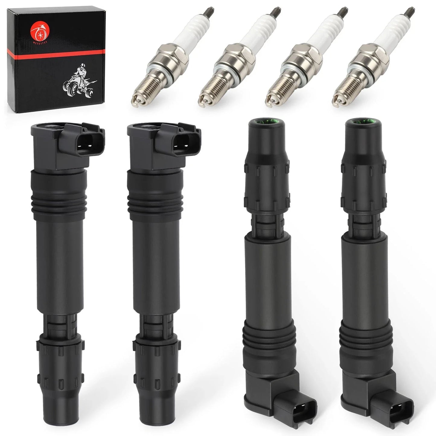 Ignition Coils 4pcs for Honda CBR600F4i CBR954RR (2002–2006)