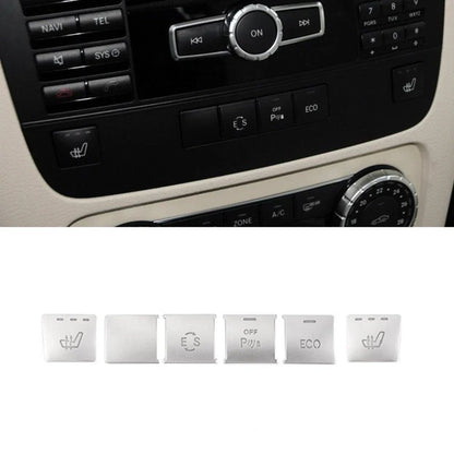 CD Panel Function Switch Cover Trim for Benz GLK Class X204 (2009-2015)