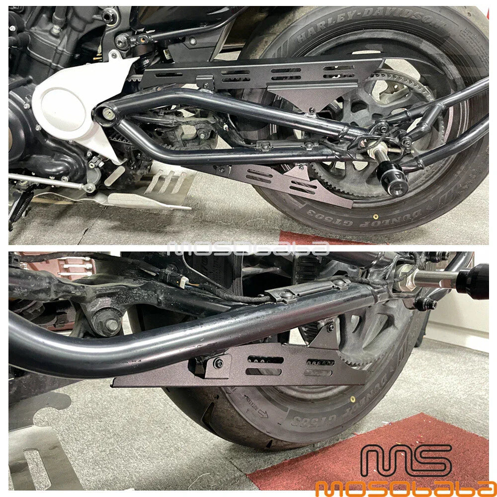 Belt Guard Chain Protection Wheel for Harley Sportster S RH1250S (2021-2023)