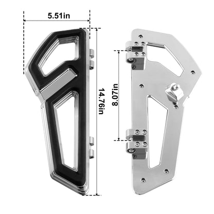 Front Driver Floorboards Bracket for Harley Street Glide (2014-2024)