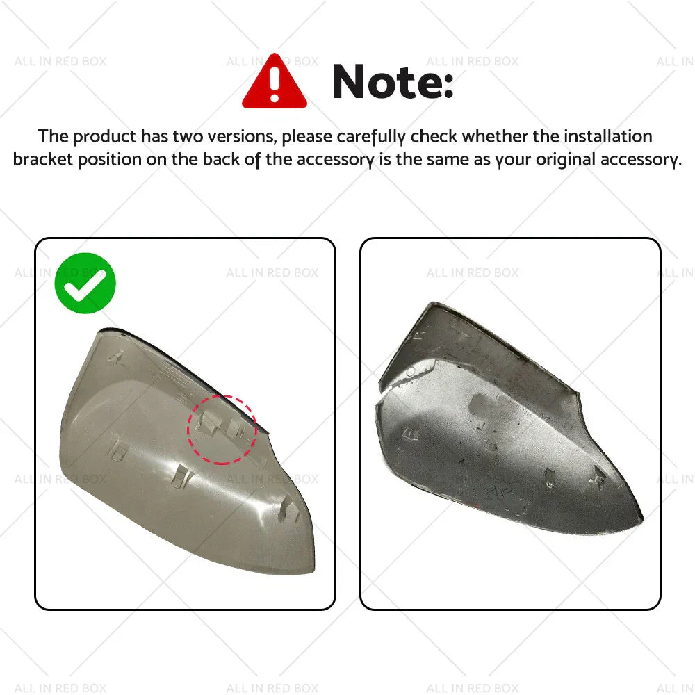 Silver Mirror Cover Cap for Toyota Corolla (2012-2018) LH Side