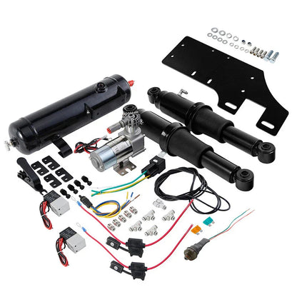 Front Air Ride Lowering Kit & Rear Suspension Tank for Road Glide (2014-2025)