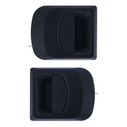 Door Handle Outer Set of 2 Black for Iveco Daily Van (2000–2006)