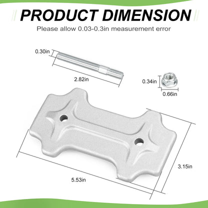 CHAIN ADJUSTING PLATE & BOLT for KAWASAKI KFX400