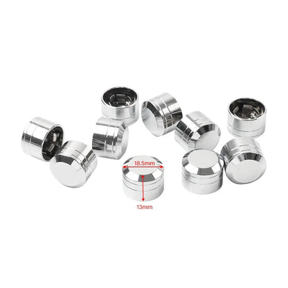 9mm-12mm Engine Screw Bolt Cover Caps Black for Harley Electra Glide, Road King