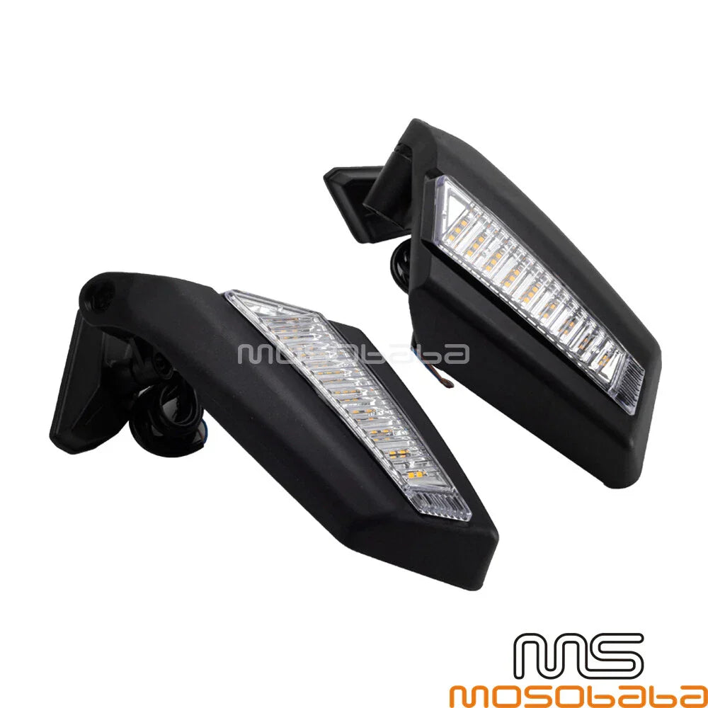 UTV Racing Side Mirror W/LED Turn Signal for Can-Am Maverick X3 (2017-2022)