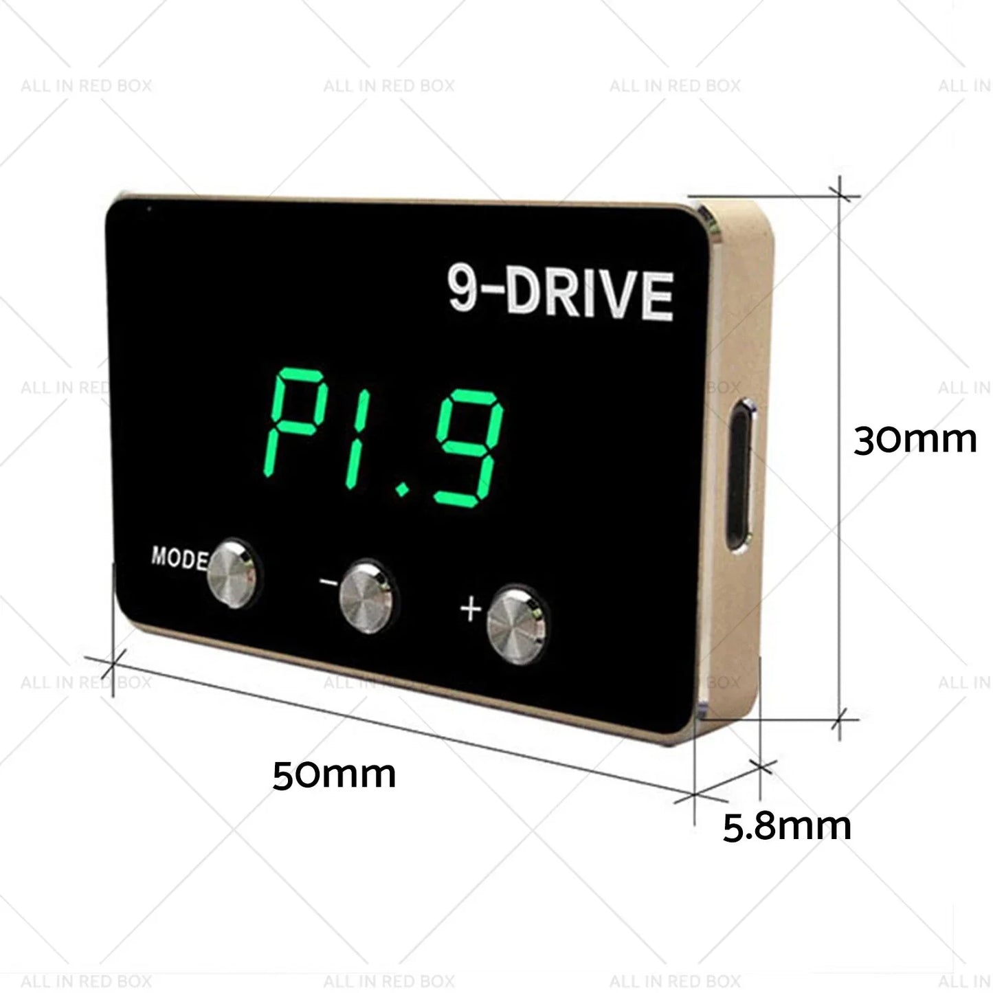 9 Mode EVC Throttle Controller for Toyota Hilux V6 2WD & 4WD (2005-2015)