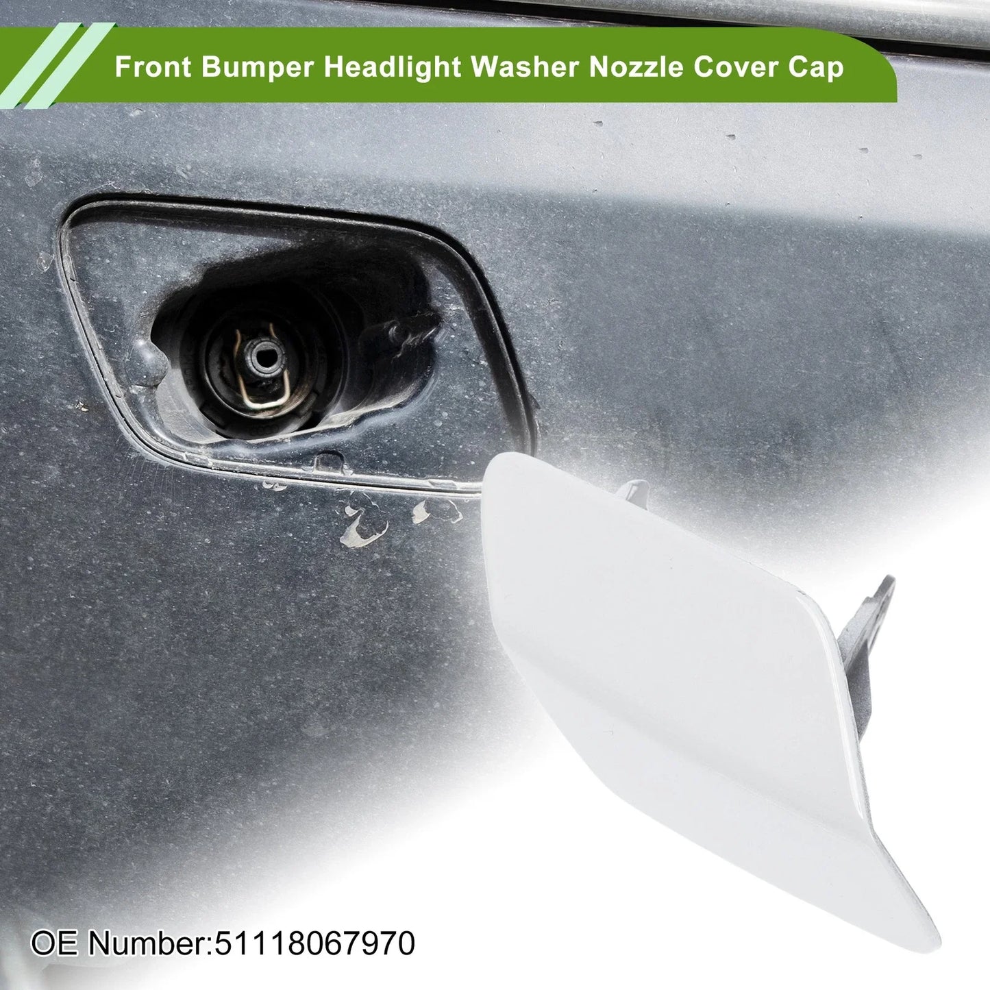 Front Right Washer Nozzle Cover for BMW 320i (2013-2018)
