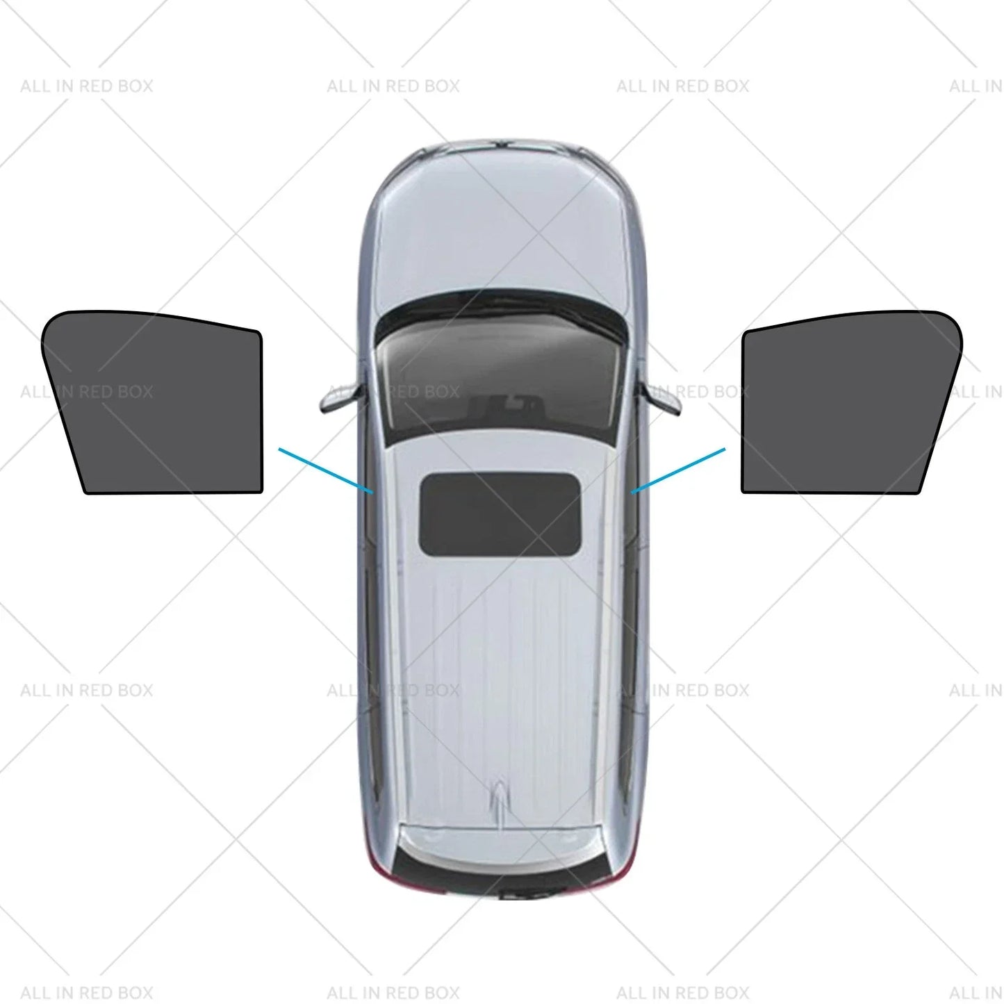 Magnetic Mesh Sun Blind Shades for Mazda CX-30 (2019-2025)
