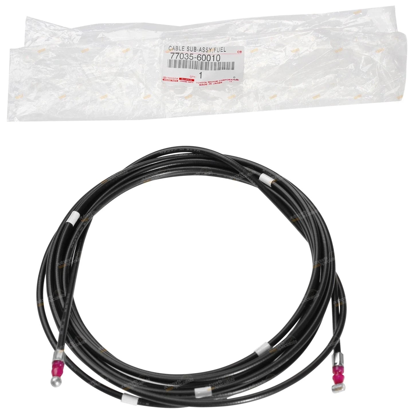Fuel Filler Lid Release Cable for Toyota FJ80 FZJ80 HDJ80 HZJ80 (1990–1998)