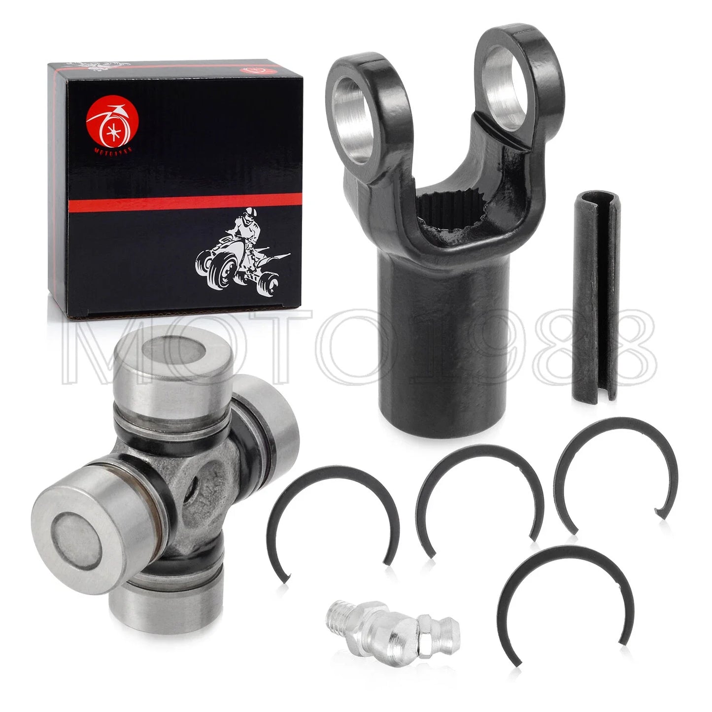 Front Drive Prop Shaft Yoke & U-Joint for Polaris Sportsman(YearRangeUnknown)