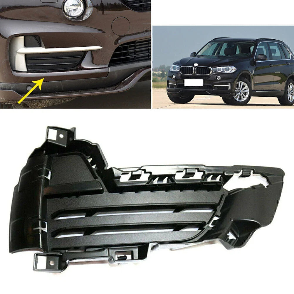 Plastic Black Bumper Grille for BMW X5 (2014-2017)
