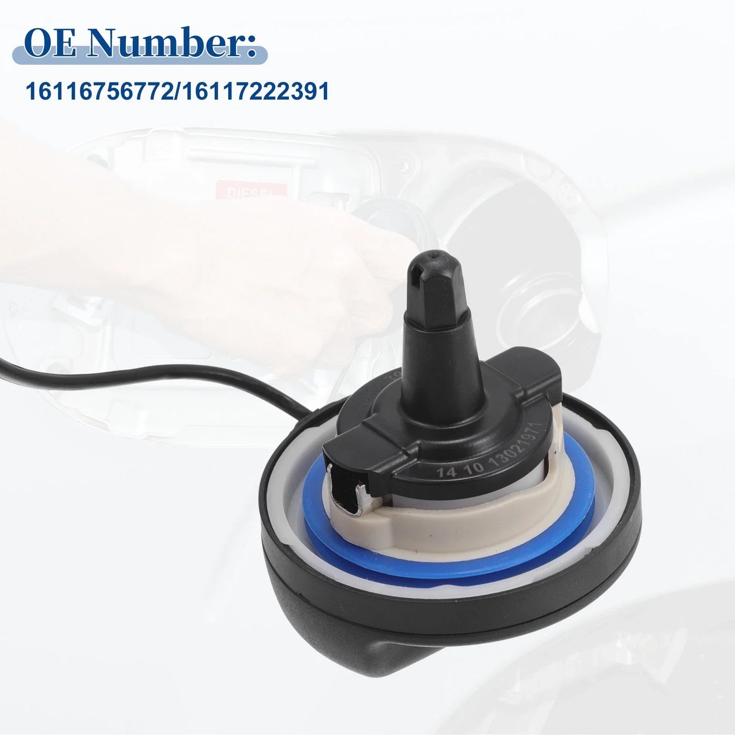 Gas Fuel Tank Cap for BMW Z4 (2003 - 2004) Black