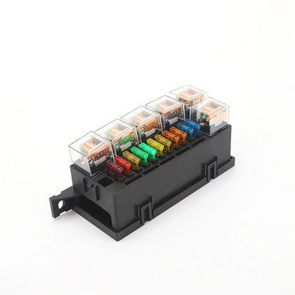 11x Fuse + 6x 5Pin Relay Fuse Box Kit for Car SUV - AU Ship