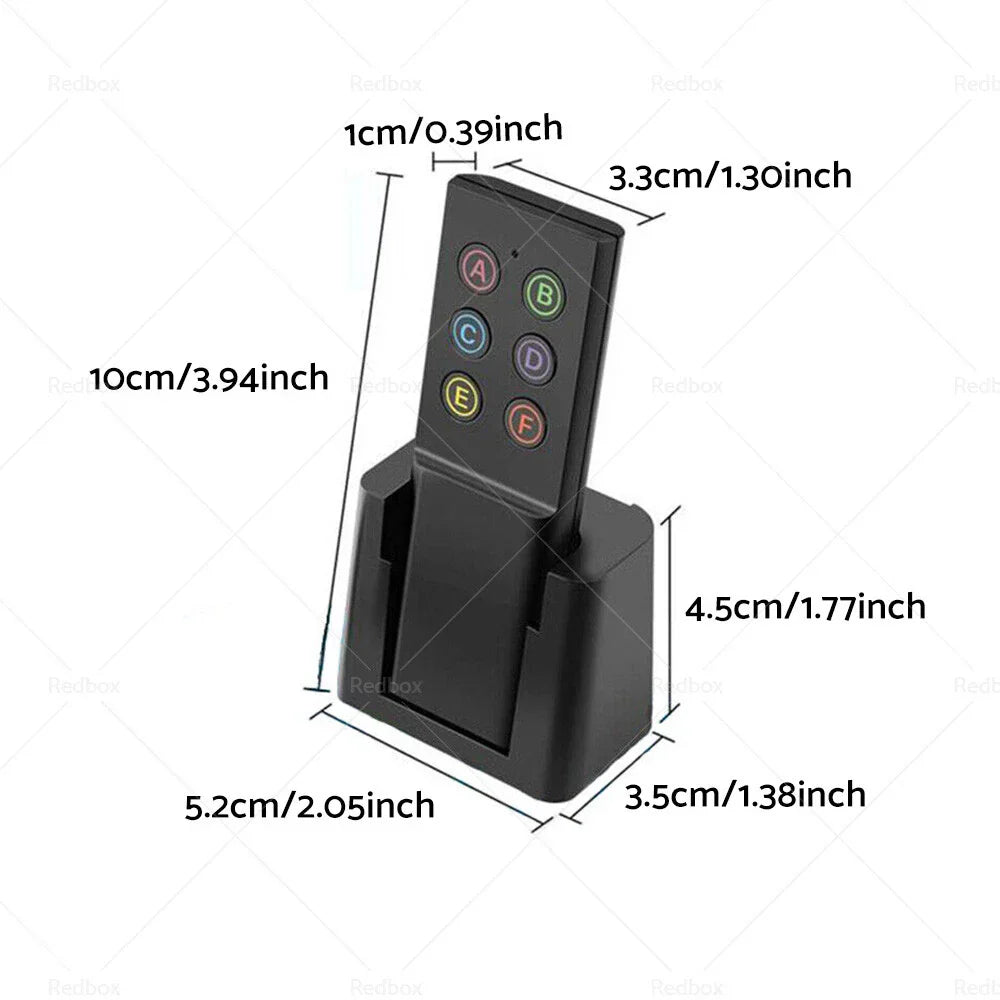 6 x Wireless Key Finder Transmitter & Receivers for Wallet Tracker