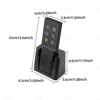 6 x Wireless Key Finder Transmitter & Receivers for Wallet Tracker