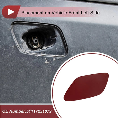 Bumper Trim Nozzle Cover Dark Red for BMW Z4 (2009-2016)