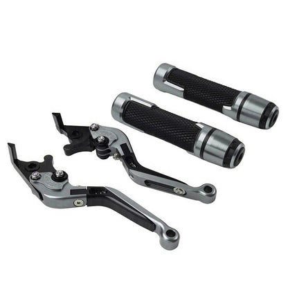 Titan Extendable Brake Clutch Lever Grip Set for Yamaha YZF R1 (2009-2014)