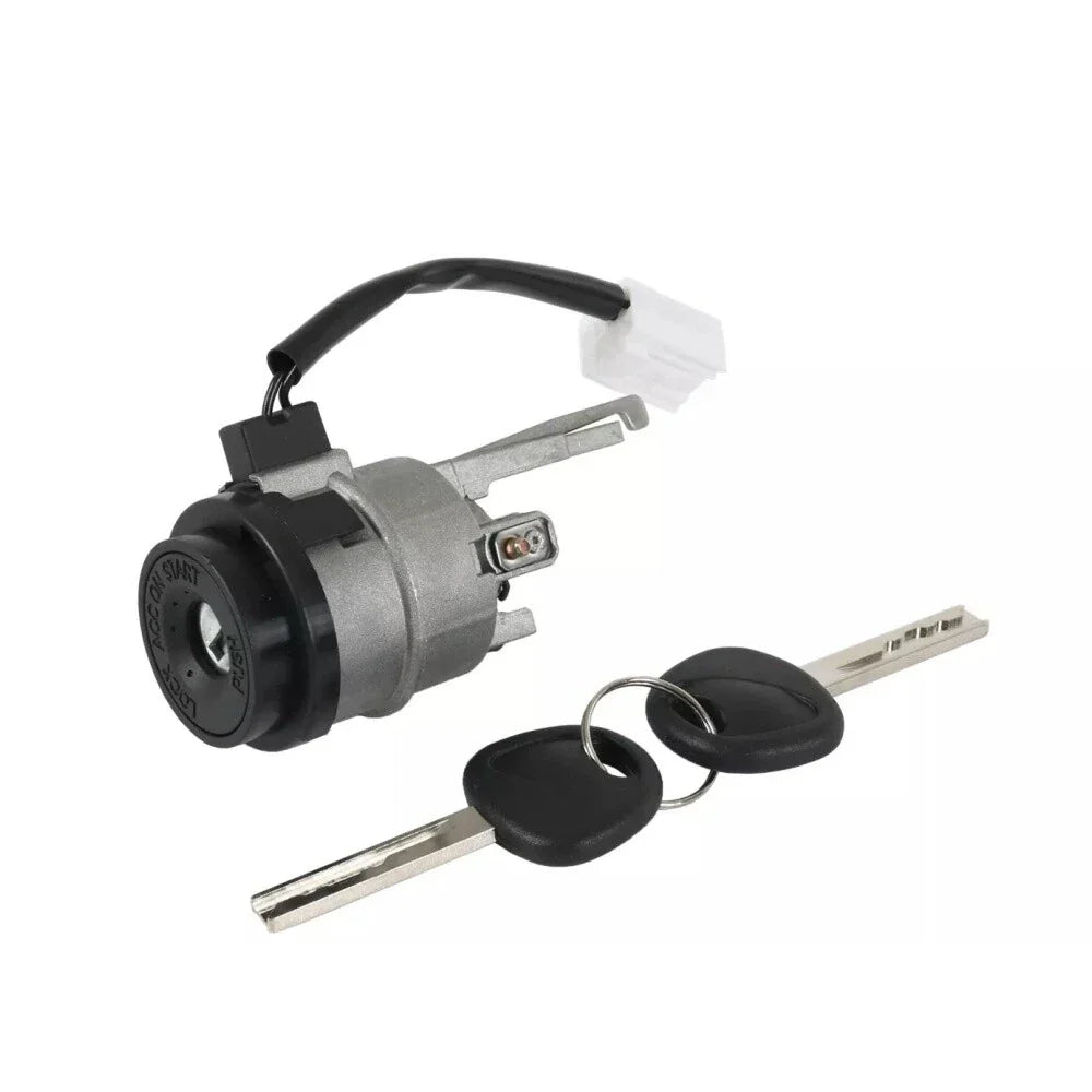 Ignition Lock Cylinder & 2 Keys for Dodge Attitude/Hyundai Accent (2006-2012)