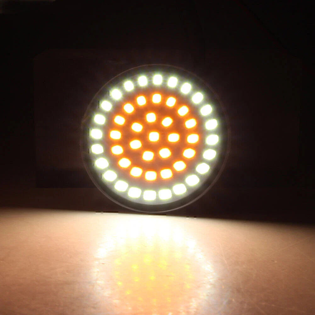 LED Turn Signal Light Bulb 48 LED for Harley Touring Softail