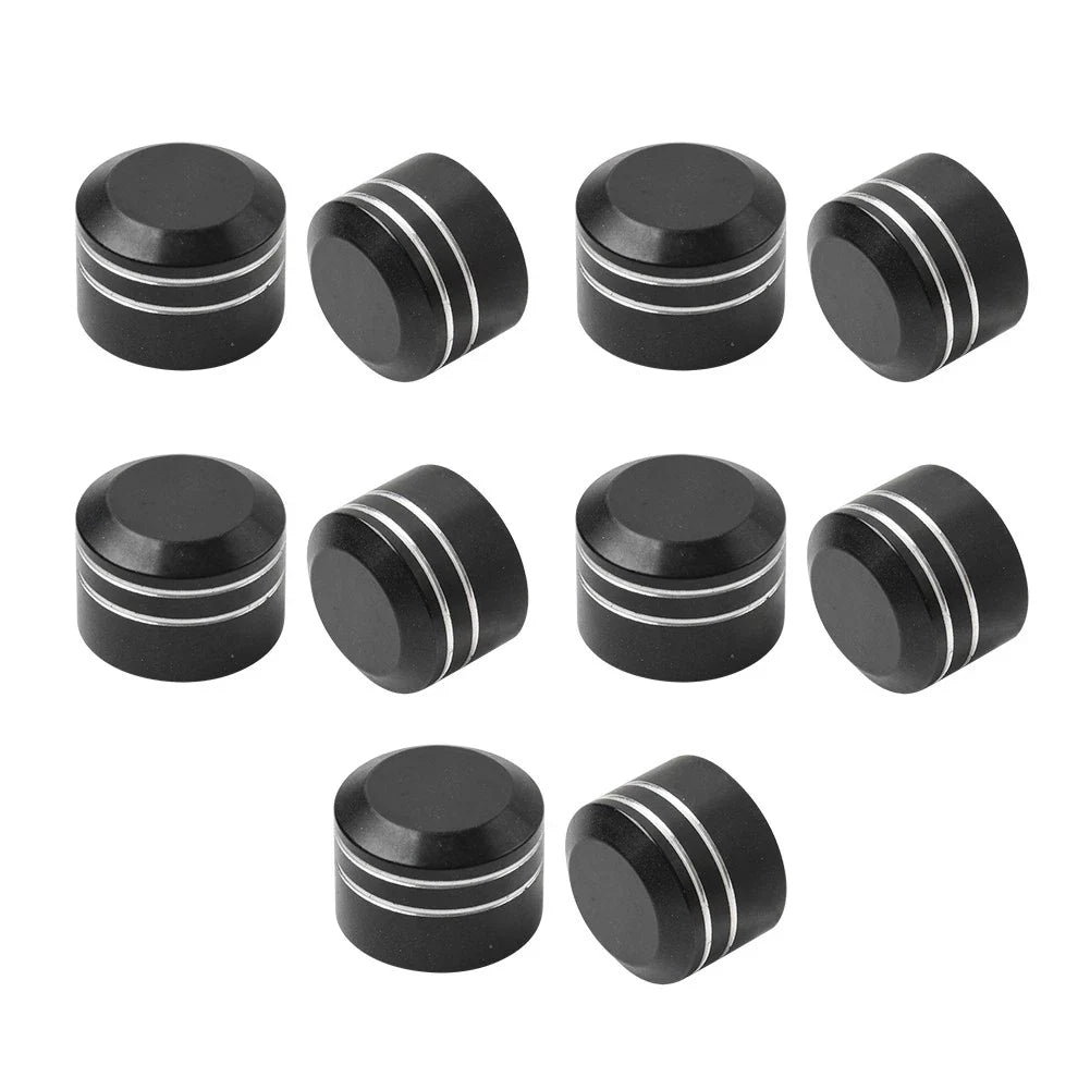 9mm-12mm Engine Screw Bolt Cover Caps for Harley Electra Glide, Road King (2009-2023)
