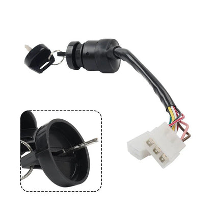 Ignition Switch w/ Keys for Yamaha Gas 2-Cycle Golf Cart G1 (1979-1989)