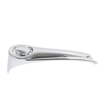 Chrome Stretched Dash Fuel Tank Console Panel for Harley Touring Baggers (1986-2007)