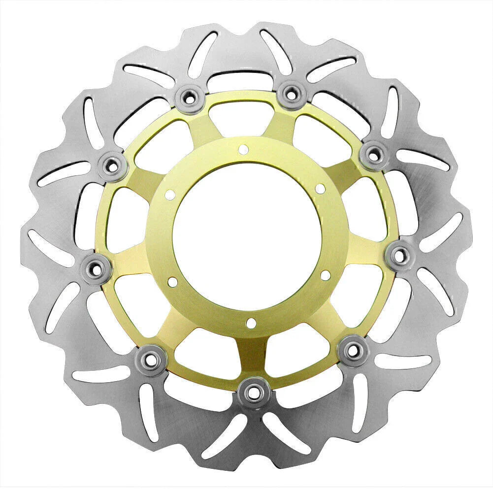 Front & Rear Brake Disc Rotors for Honda CBR600 F4i, VFR800 (2001-2006)