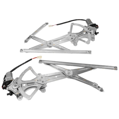 2 x Front LH + RH Door Window Regulators for Toyota Hilux GGN15 GGN25