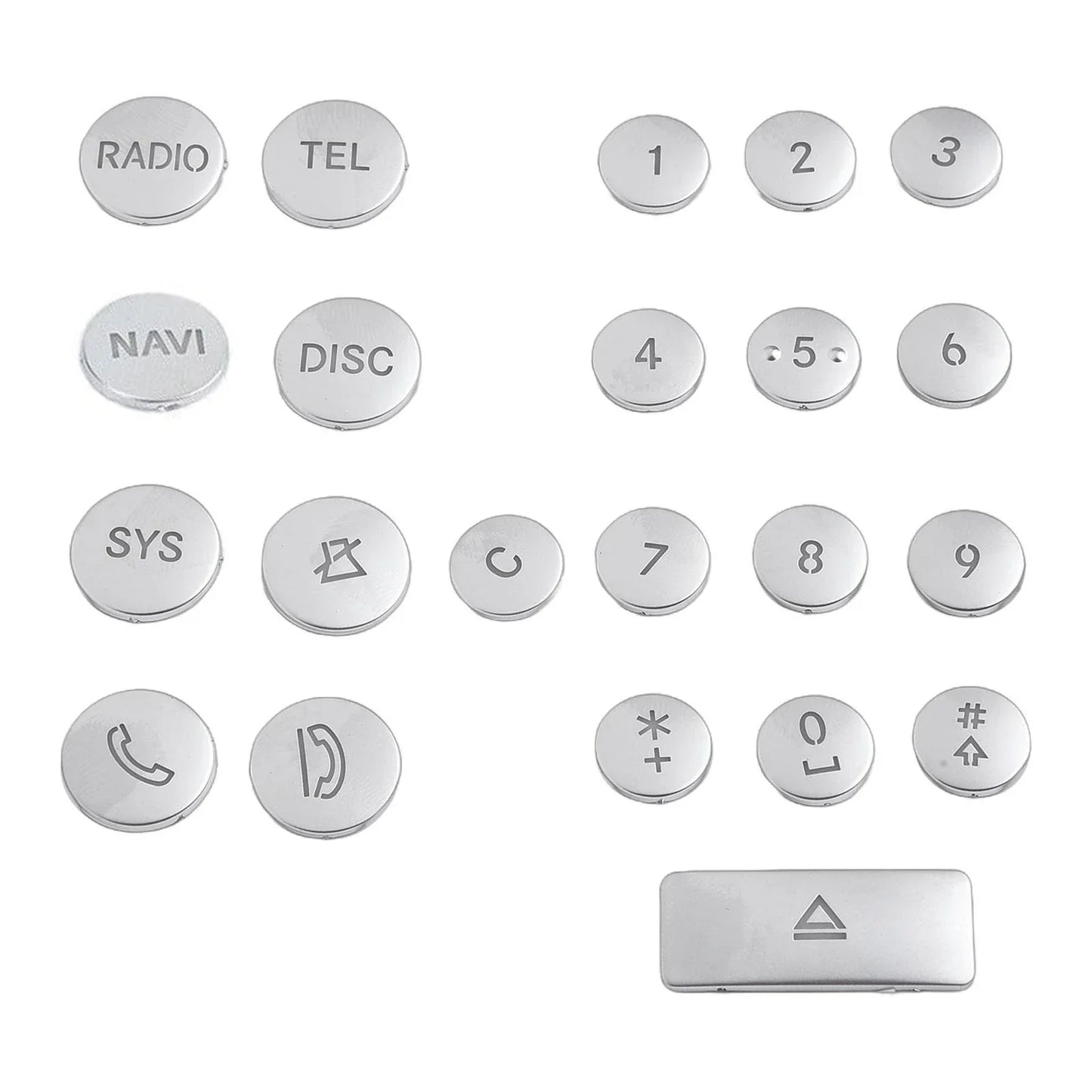 CD Panel Button Trim ABS for Benz C Class W204 GLK X204
