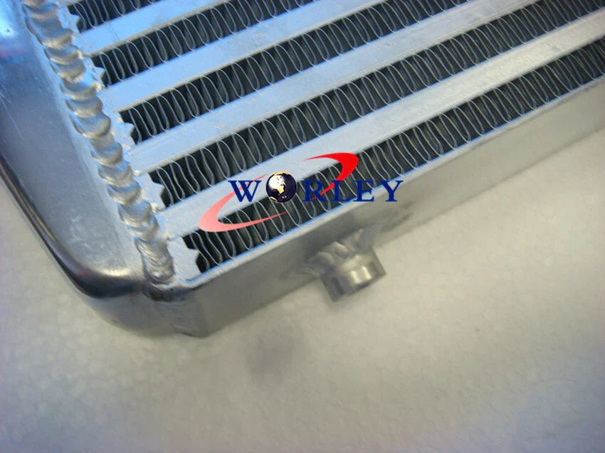 600x300x76mm Front Mount Intercooler + 3" Aluminum Piping + Silicone Hoses