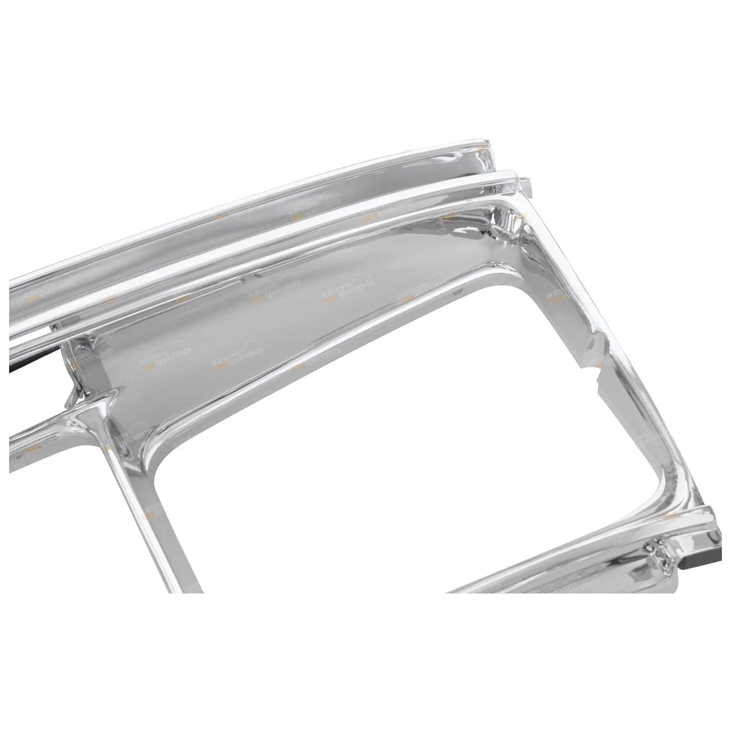 Chrome Headlight Surrounds 2 x LH+RH for Toyota Landcruiser (1990–1994)