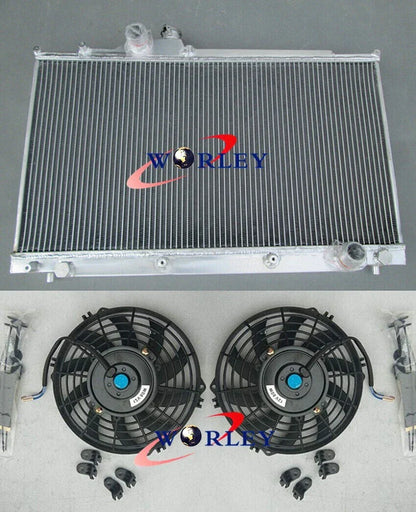 Aluminum Radiator & Fans for LEXUS IS200 IS300 1999-2005