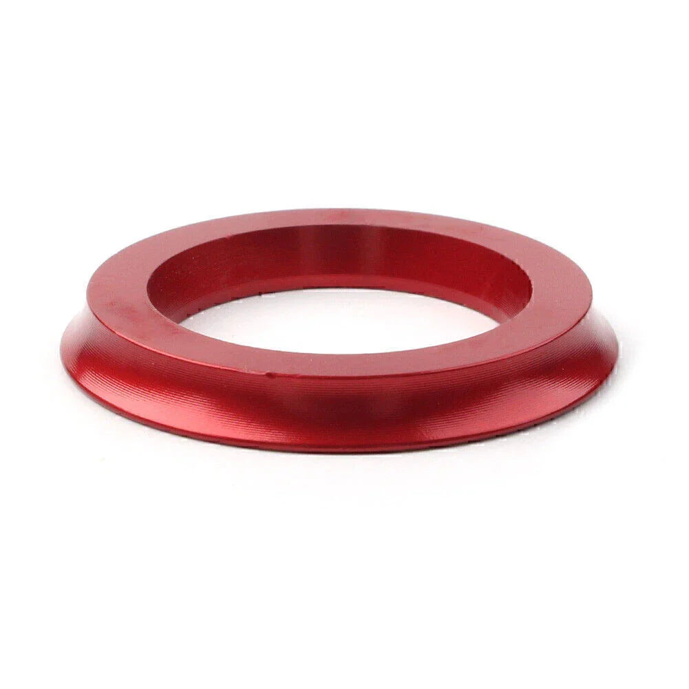 Red Ignition Key Switch Ring Cover for Motorcycle Alloy Cap