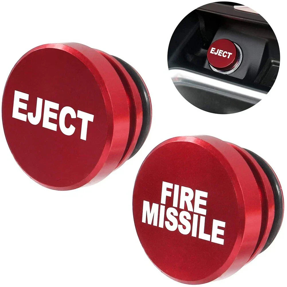 Fire Missile Eject Button 2 x Car Cover Accessories for All Makes