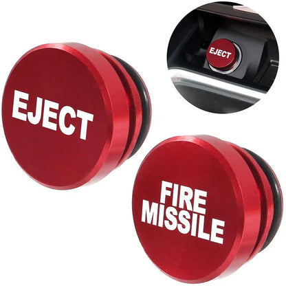 Fire Missile Eject Button 2 x Car Cover Accessories for All Makes