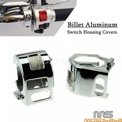 Handlebar Switch Housing Covers for Kawasaki Vulcan 900 VN900 VN2000 (2004-2012)
