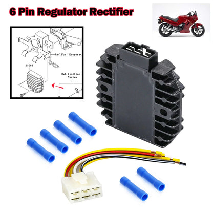 Regulator Rectifier & Plug for Kawasaki EX250 Ninja 250R (2008–2012)