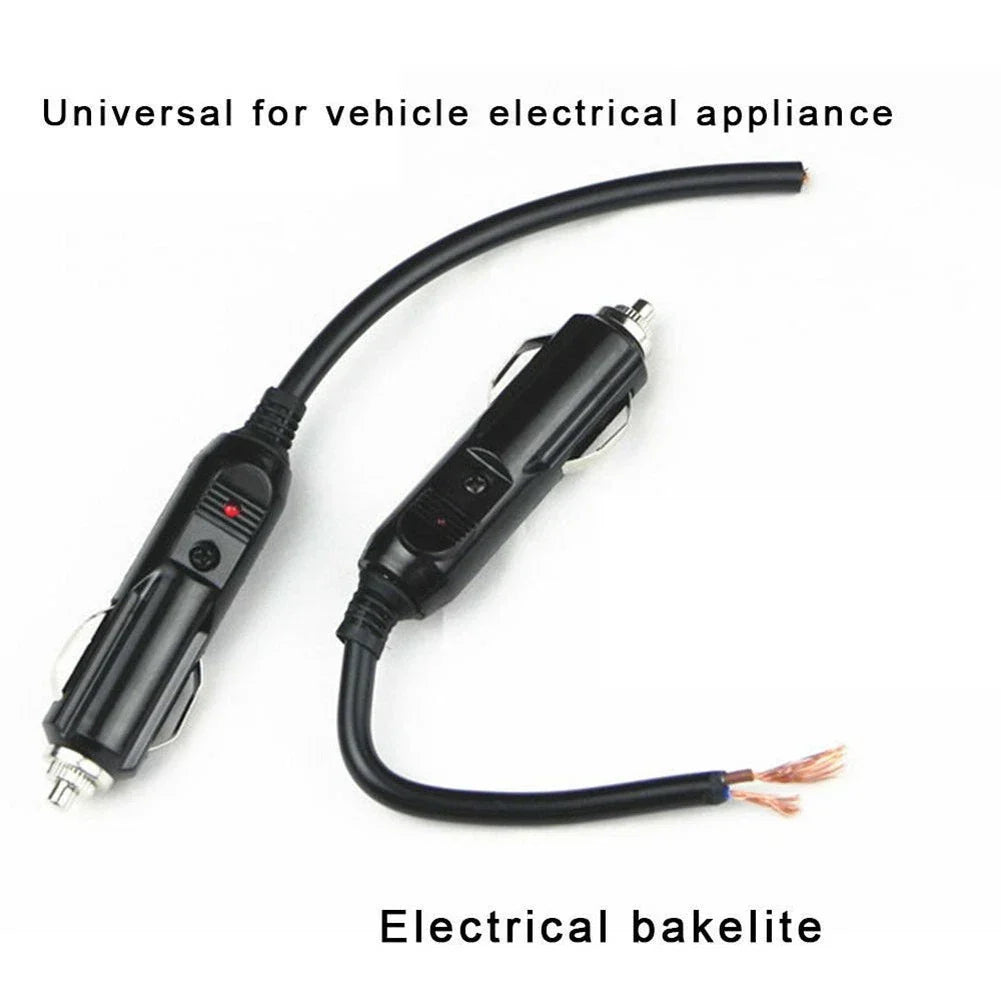 12V Compressor / Power-Plug-Connector Fused for Car/Van Vehicle Motor LED