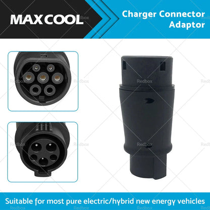32A J1772 Type 1 to Type 2 EV Adapter for Audi A3 (2013-2020)
