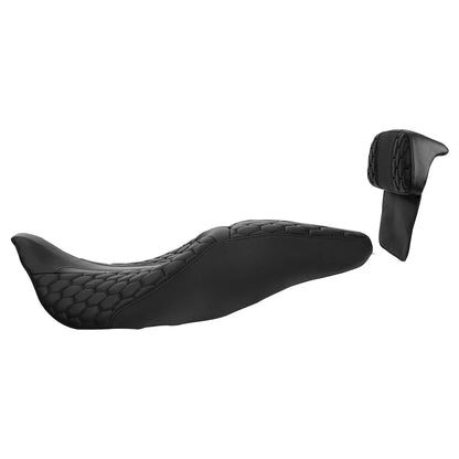 Black Seat Backrest for Harley Street Glide (2014 - 2023)