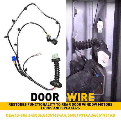 Rear Door Wire Harness for Dodge Ram 1500 2500 3500 4500 5500 (2002-2023)