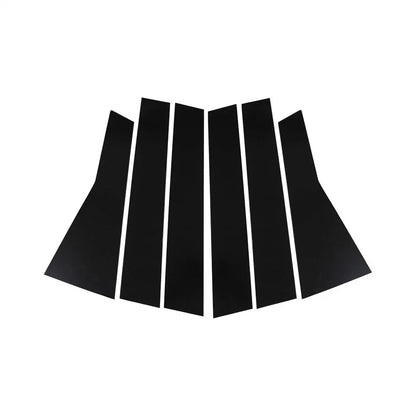 Pillar Post Set Door Trim Glossy Black Cover for Honda CR-V (2017-2022)