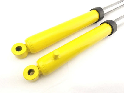 Front Fork Leg Set for Honda QR50 (1982-2003) -  Yellow Suspension Shocks